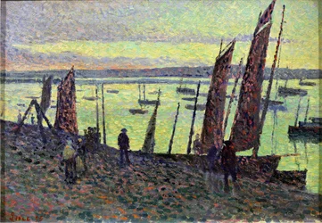 Boote in Camaret